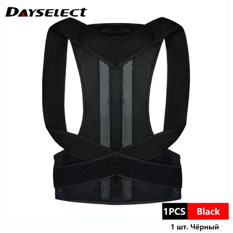 Posture Corrector Back Brace Clavicle Support Stop Slouching and Hunching Adjustable Back Trainer Unisex Correction Belt