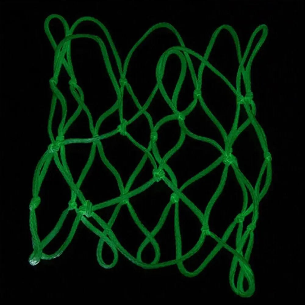 Glow in the dark  basketball  hoop net 17.72in/45cm Replacement indoor/Outdoor Basketball net that glows in the dark.