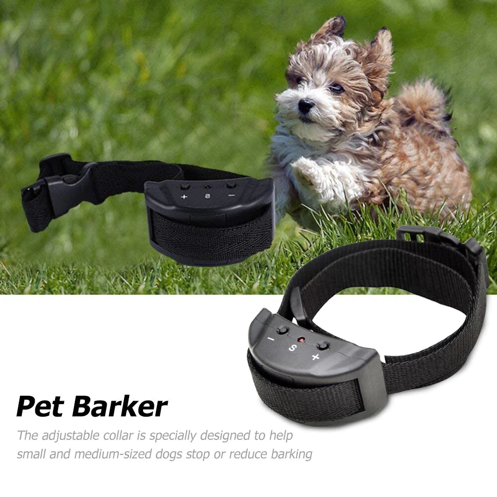 Automatic anti Bark Barking Dog Shock Control Collar Device Large Medium Small