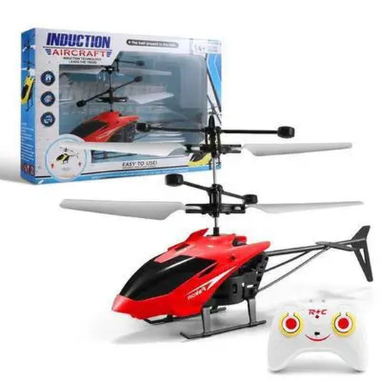 Flying Helicopter Drone Ufo Mini Guide Airplane Remote Control Rc Plane Helicopters Children Plastic Flashing Light Toys for Boy