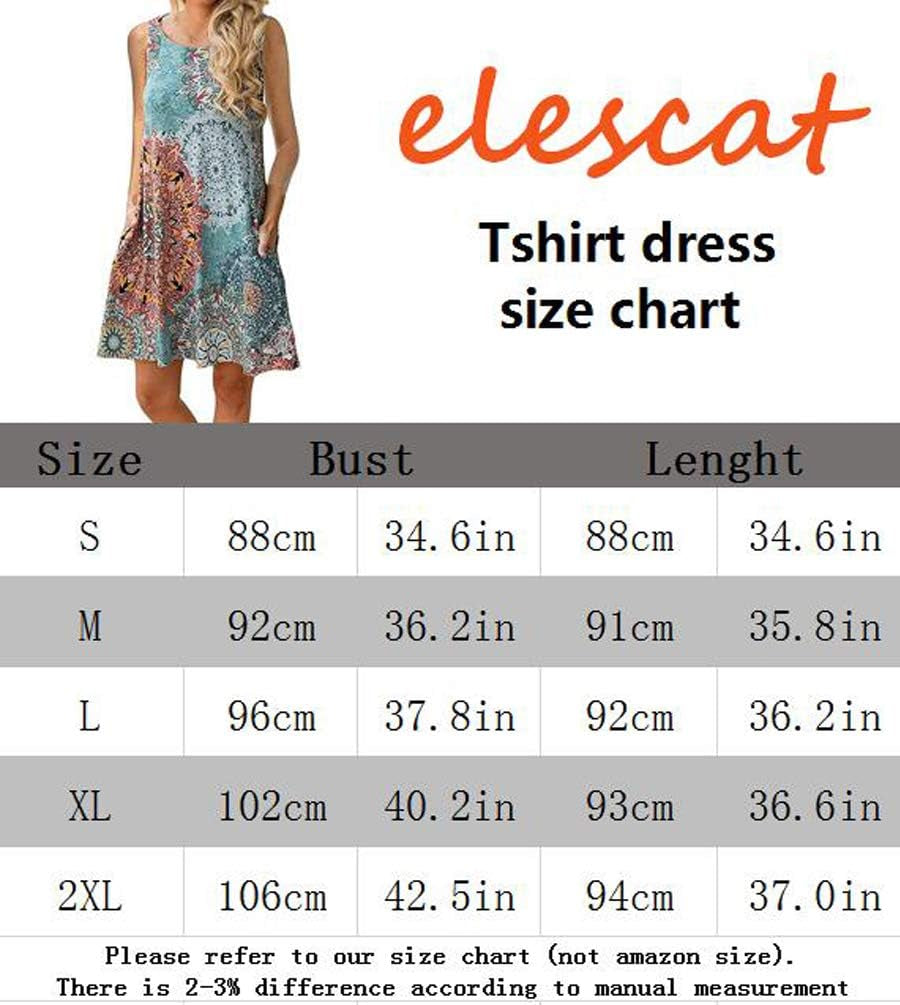 Summer Dresses for Women 2024 Casual Beach Sleeveless Floral Print Tank Loose Sundress with Pocket