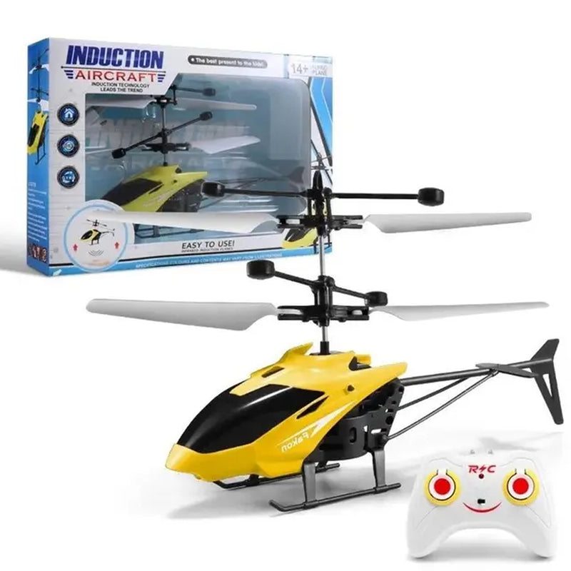 Flying Helicopter Drone Ufo Mini Guide Airplane Remote Control Rc Plane Helicopters Children Plastic Flashing Light Toys for Boy