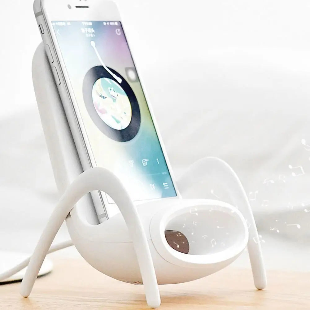 Mini Chair Wireless Charger Stand Universal 15W Wireless Charging Stand Portable Mobile Phone Holder Charge Dock Station