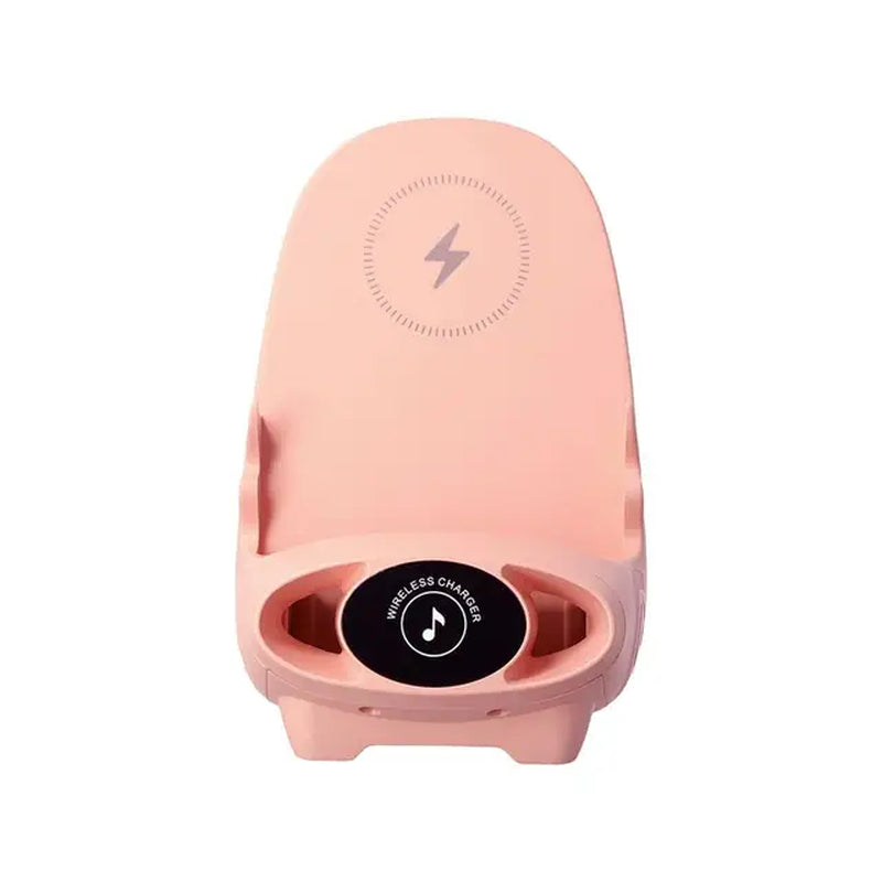 Mini Chair Wireless Charger Stand Universal 15W Wireless Charging Stand Portable Mobile Phone Holder Charge Dock Station